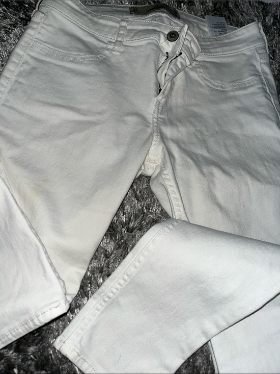 Hollister Denim - Hollister White Stretch Skinny Jeans